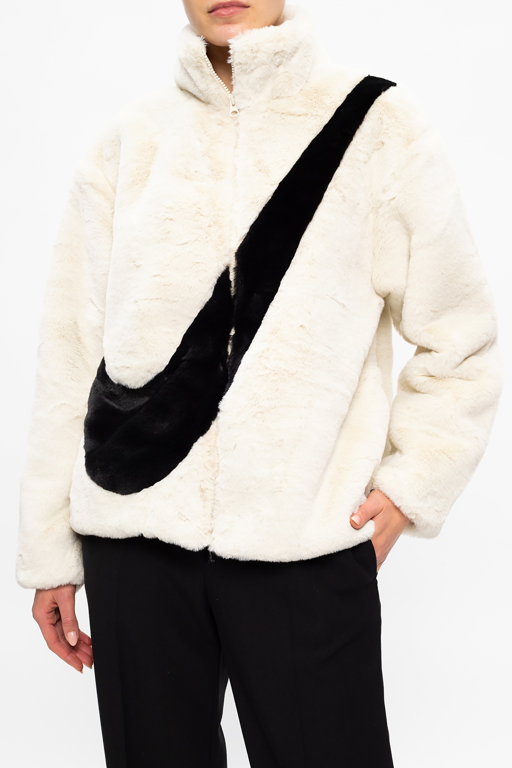 Fur jacket hot sale nike